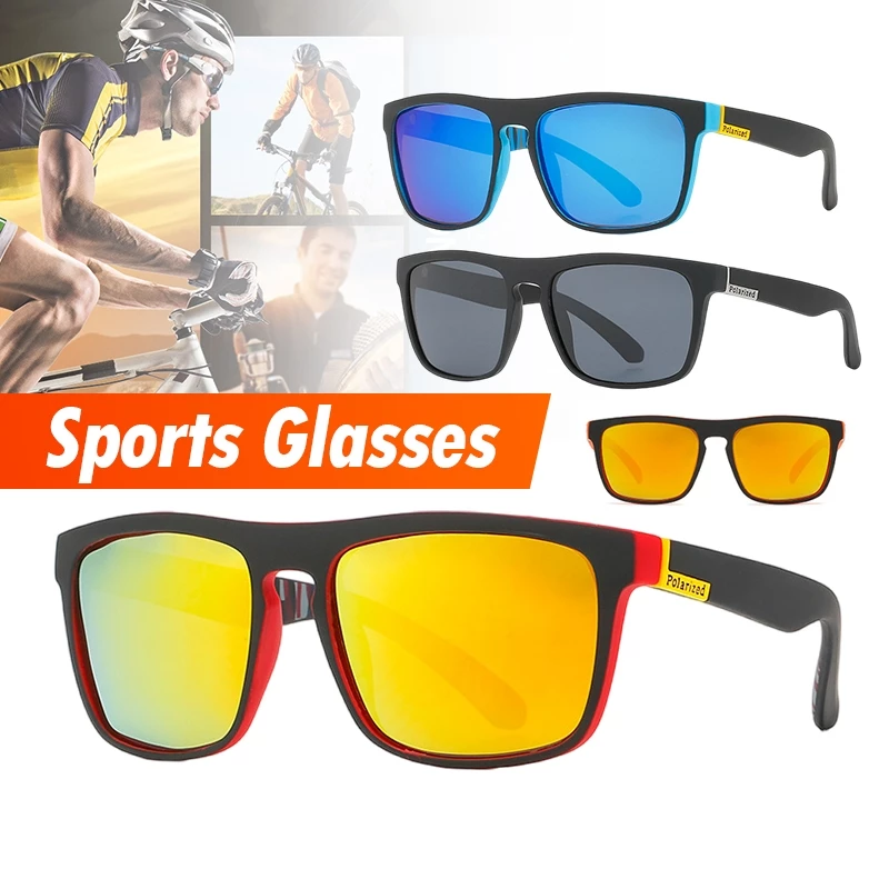 แว่นกันแดด แว่นตากันแดดกีฬาโพลาไรซ์ sunglasses เหมาะสำหรับวิ่ง การเดินป่า ตกปลา ขับรถ กอล์ฟ