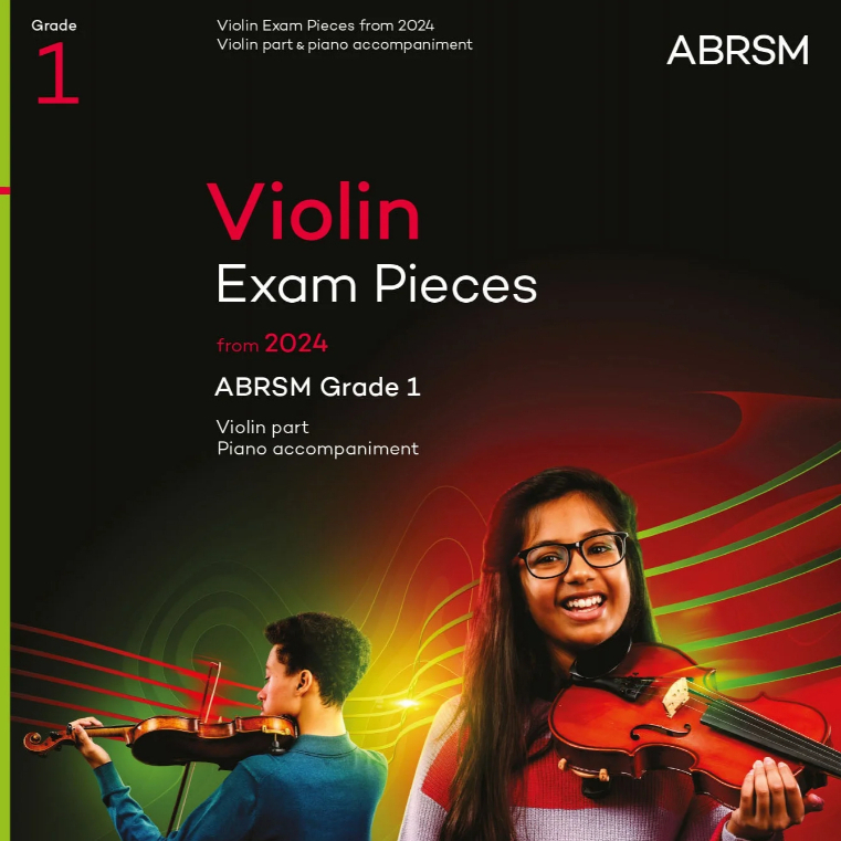 Violin Exam Pieces from 2024, ABRSM Grade 1-8 Violin Part & Piano Accompaniment