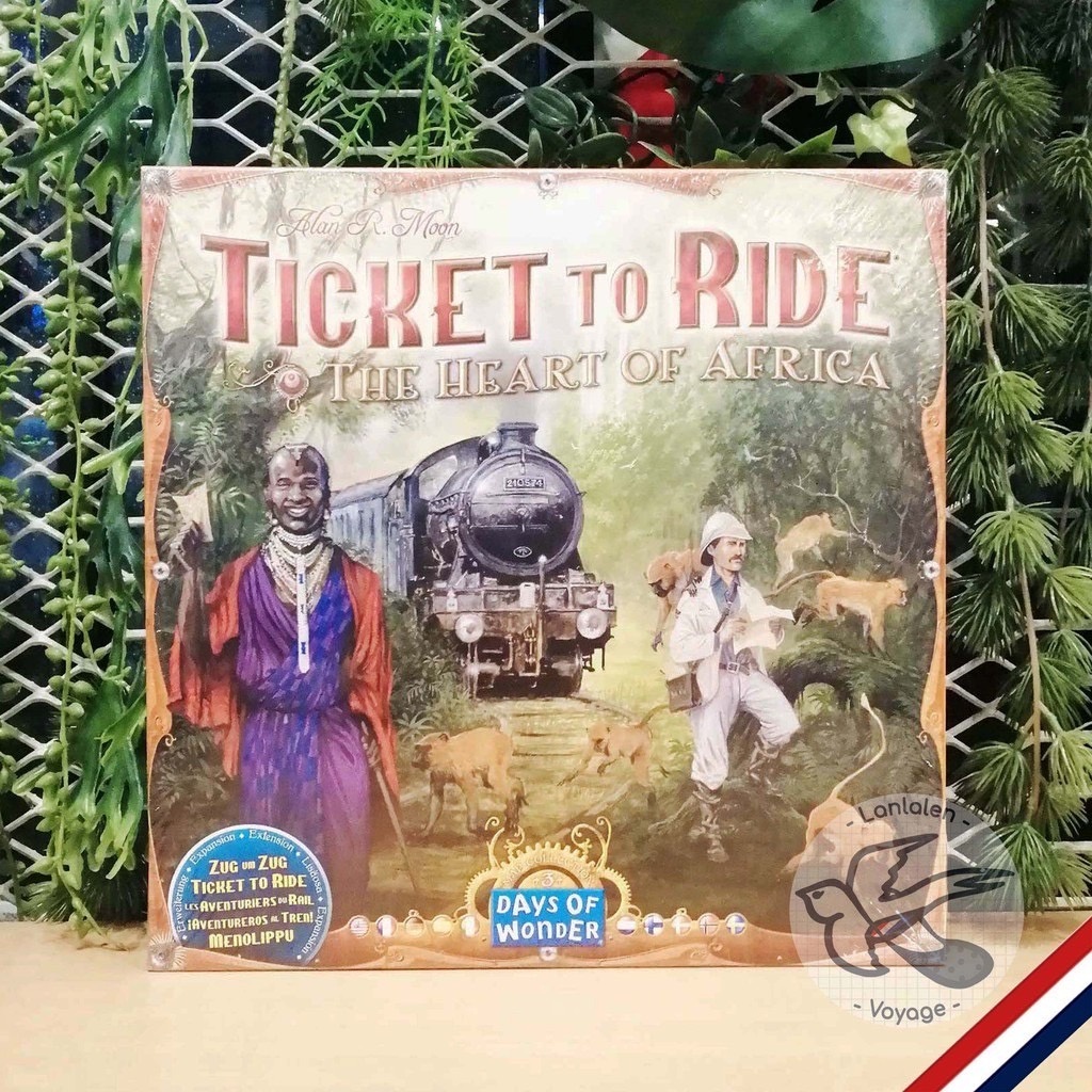 [Pre-Order] Ticket to Ride Map #3 The Heart of Africa [Boardgame]