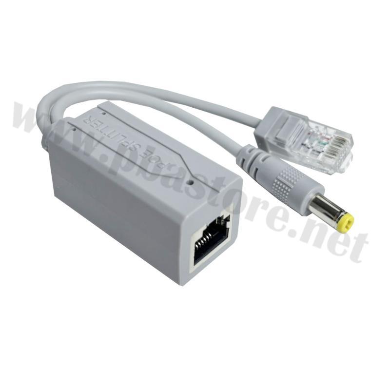 POE Splitter 48V to 12V 10/100M (แบบสั้น)