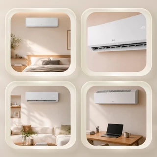 แอร์อินเวอร์เตอร์ 9,000-24,000 BTU LG POWER COOL รุ่น S3-QSJ Series *ส่งฟรีไม่รวมติดตั้ง*