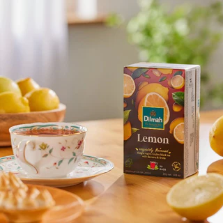 Dilmah ชาซอง ชาผลไม้ กลิ่นเลมอน | Fruit Fun Tea - Lemon 2g x 20Tbags (80275)