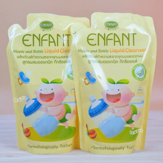 Enfant อองฟองต์ น้ำยาล้างขวดนม ผลิตภัณฑ์ทำความสะอาดจุกนมและขวดนมสูตร Organic Tea Tree Oil