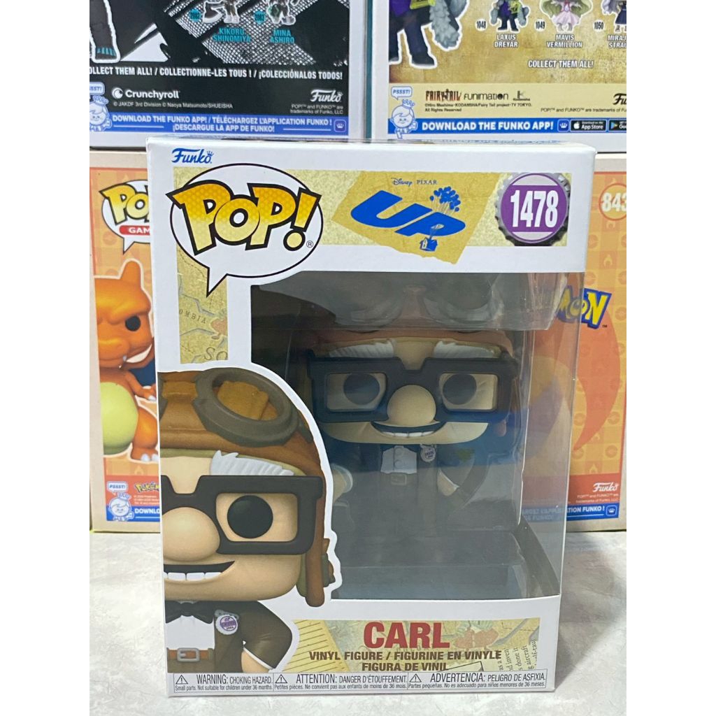 Funko Pop! : Up! - Carl with Aviator Hat