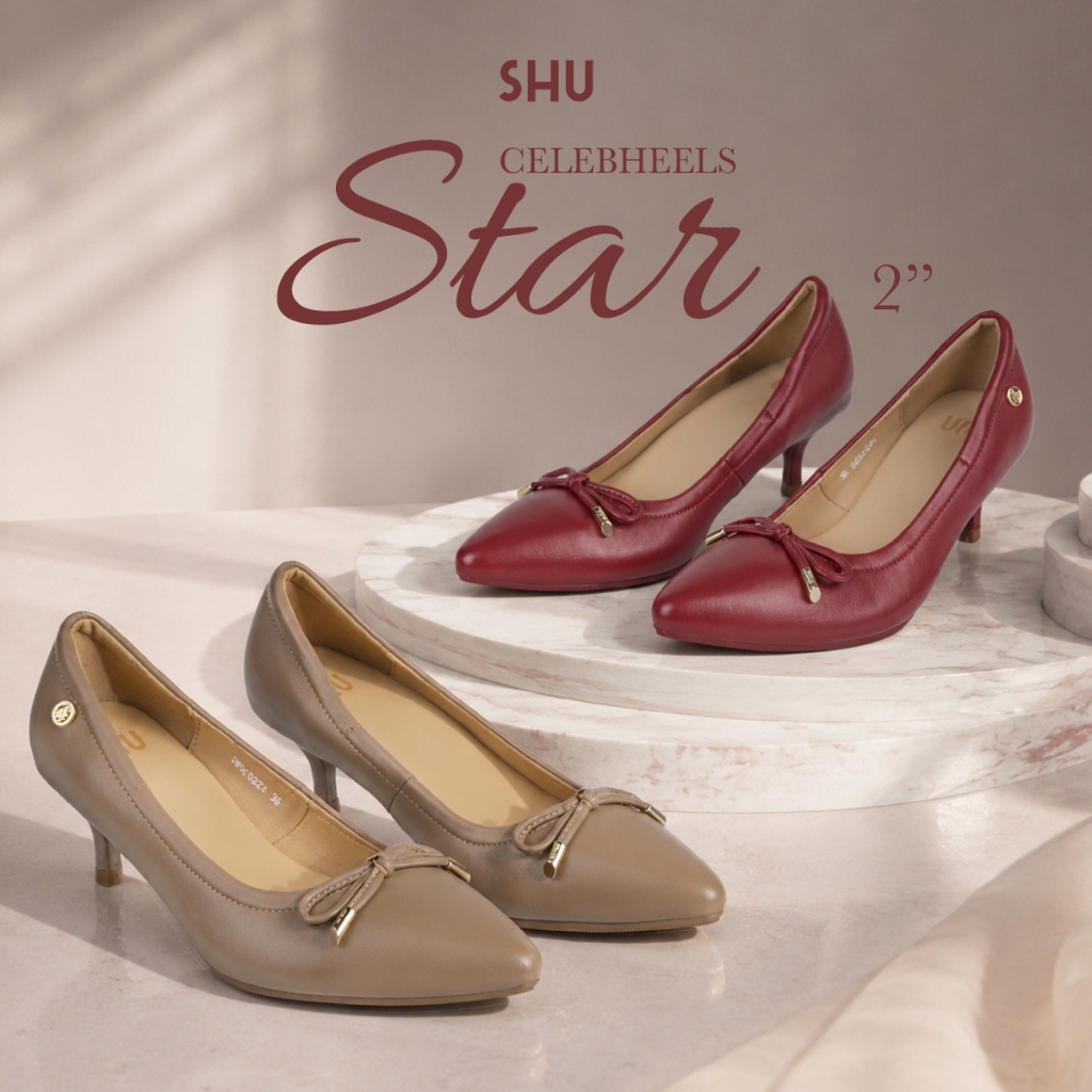 SHU CELEBHEELS 2" STAR รองเท้าส้นสูง