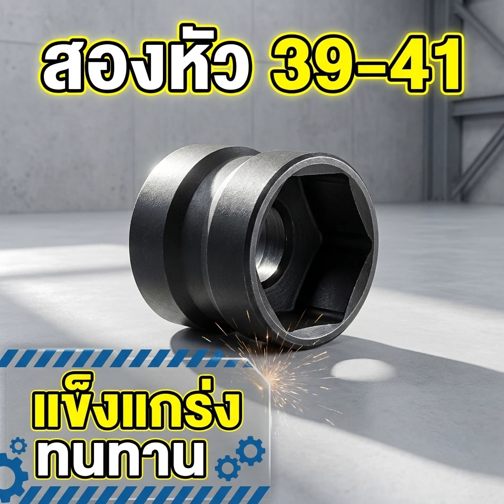 SAVITAR ลูกบล็กถอดครัช ลูกบล็อก เหล็กเกรดCR-V ปลอกปลายแขน 39-41 ปลอกน็อตรอก GY6 ตัวถอดคลัทช์หลัง