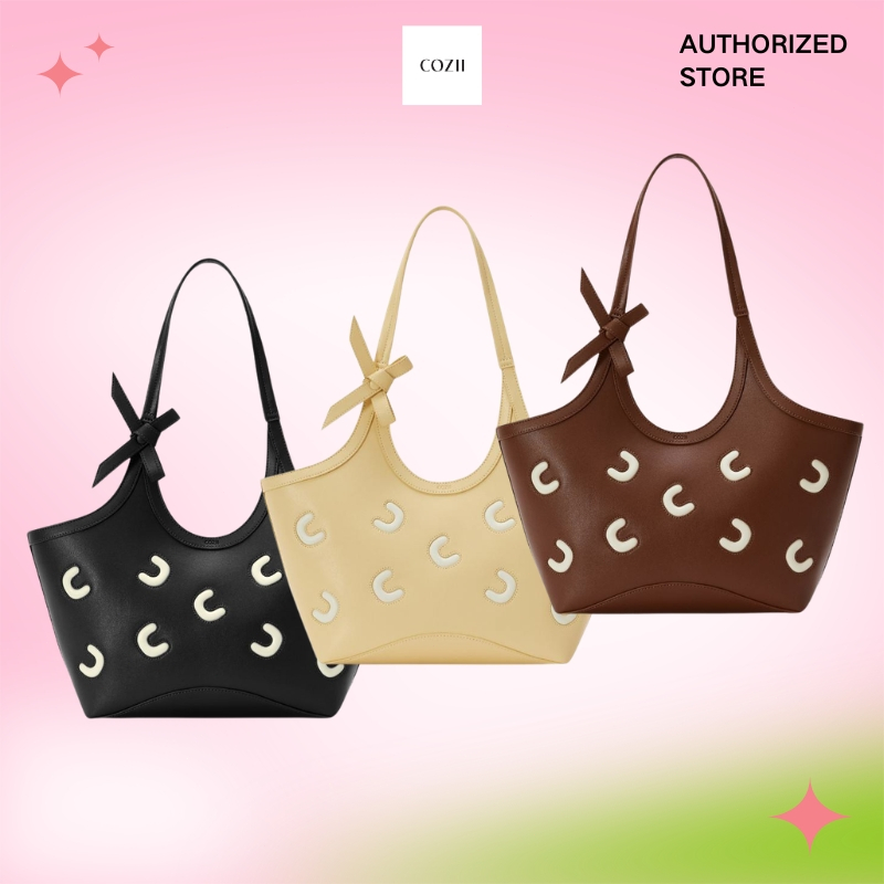 กระเป๋า COZII SMALL COLBIE-HARRY BROWN Cozii bag COLBIE COLLECTION （ของแท้ 100 %）