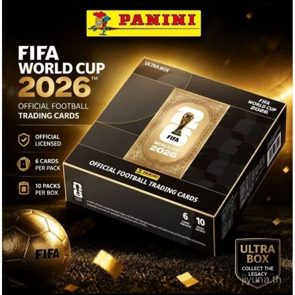 🇹🇭พร้อมส่งด่วนกทม🇹🇭 การ์ด ฟุตบอลโลก[kayou] ของแท้ PANINI FIFA2026 World Cup Official Football Collection Card