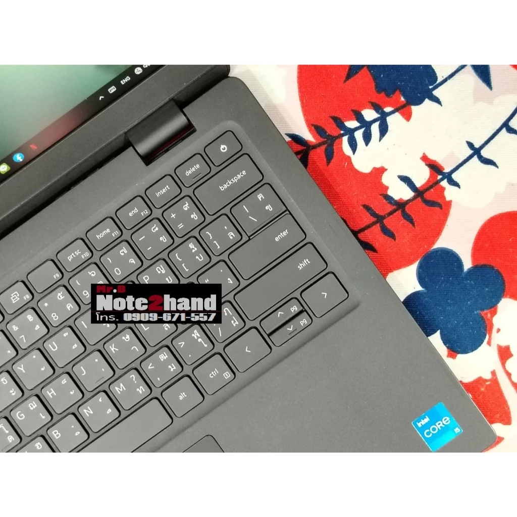 โน๊ตบุ๊คมือสอง DELL Core i5-1235U จอ 14 นิ้ว FHD แรม 8GB SSD 512GB thumbnail 5