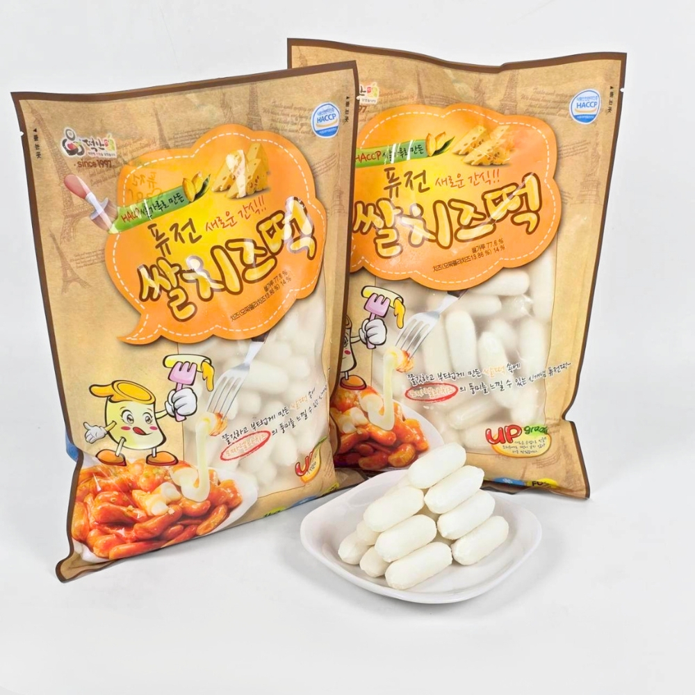 Tteokbokki Topokki 1KG ต๊อกโบกี แป้งต๊อกบกกีสอดไส้ชีส รูปที่ 6