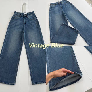 APPAREL.STORY- Oren Soft Wide Jeans (โอเรน) ยีนส์กระบอกใหญ่ ผ้าพรีเมียม