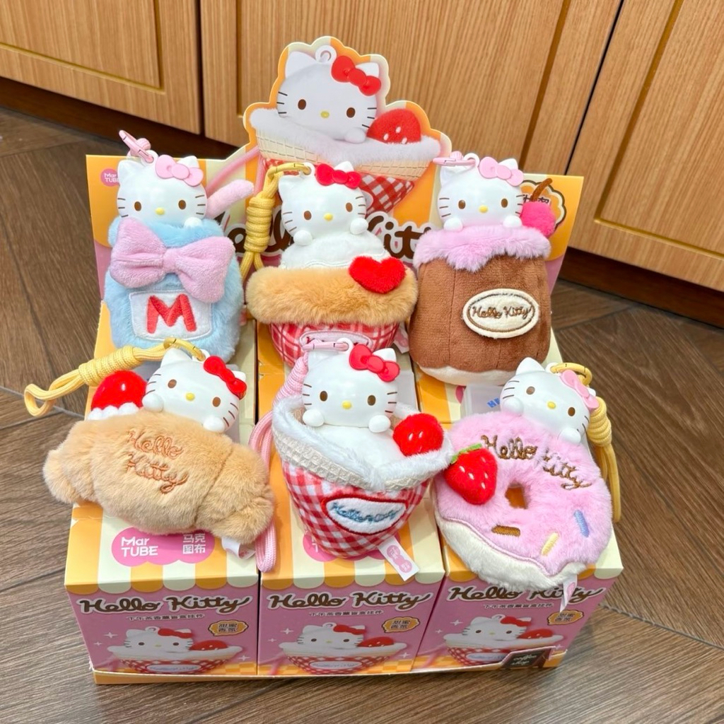 (พรีออเดอร์) กล่องจุ่มSanrio Hello kitty ชุดน้ำชายามบ่าย