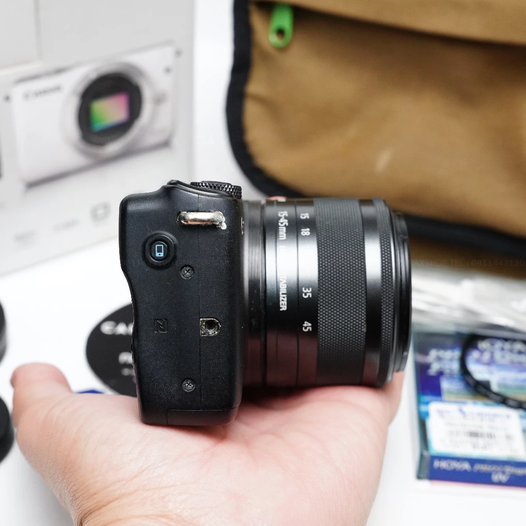 Canon M10 อดีตประกันศูนย์ สภาพดี มีกล่อง ของแถมเพียบ thumbnail 7