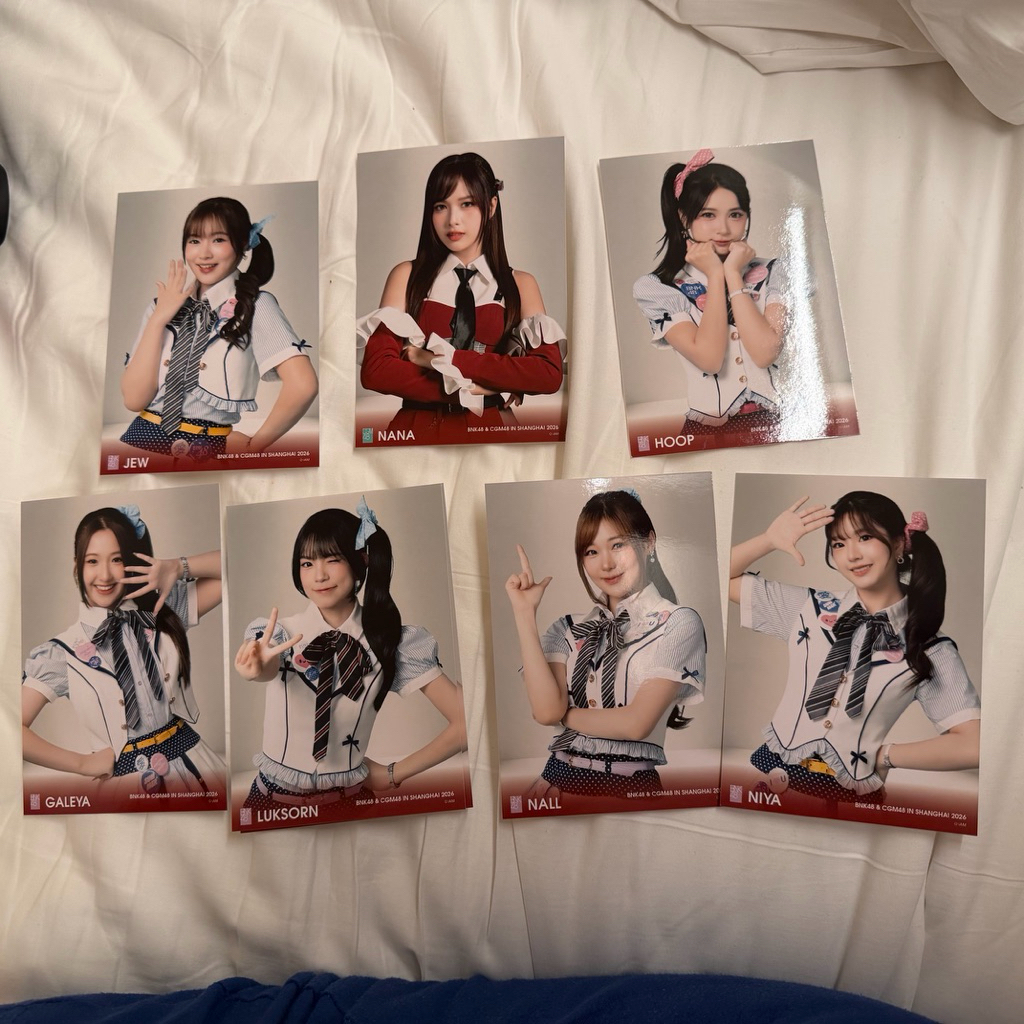 รูปที่ระลึกจากงาน BNK48&CGM48 in Shanghai 2026