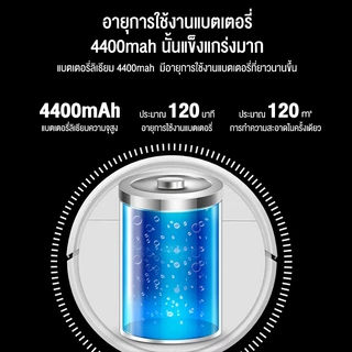 ชาร์จอัตโนมัติ เครื่องดูดฝุ่นที่มีไจโรสโคป robot เครื่องดูดฝุ่น ดูดฝุ่น ถูพื้น 3in1หุ่นยนต์ดูดฝุ่นแรงดูดสูง3000Pa