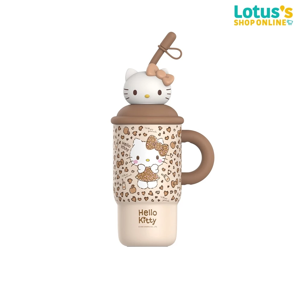โลตัส SANRIO แก้วน้ำสแตนเลส ความจุ 650 มล. ลาย Hello Kitty 3D Tiger LOTUS'S SANRIO 650 ML STAINLESS STEEL