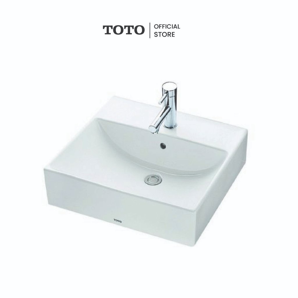 TOTO L710CD อ่างล้างหน้าวางบนเคาน์เตอร์