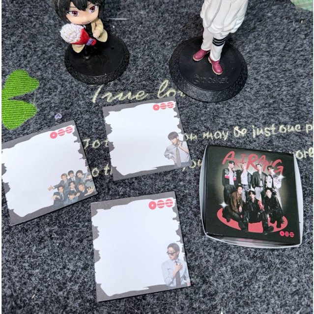 กระดาษโน๊ต ไม่มีกาว ลาย BTS ARIRANG ทั้งวง