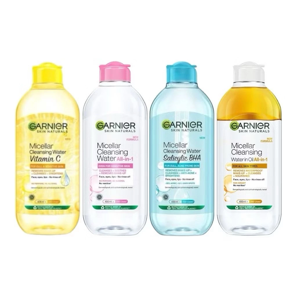 400ml การ์นิเย่ Micellar Cleansing Water ล้างเครื่องสำอาง เช็ดทำความสะอาดผิว