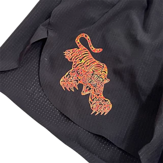 Khem khaeng Reflect (V.5) Racing Tiger กางเกงวิ่ง เข้มแข็งรันนิ่ง “เสือซิ่ง” ใส่กระชับ ระบายอากาศดี แห้งเร็วมีช่องใส่เจล