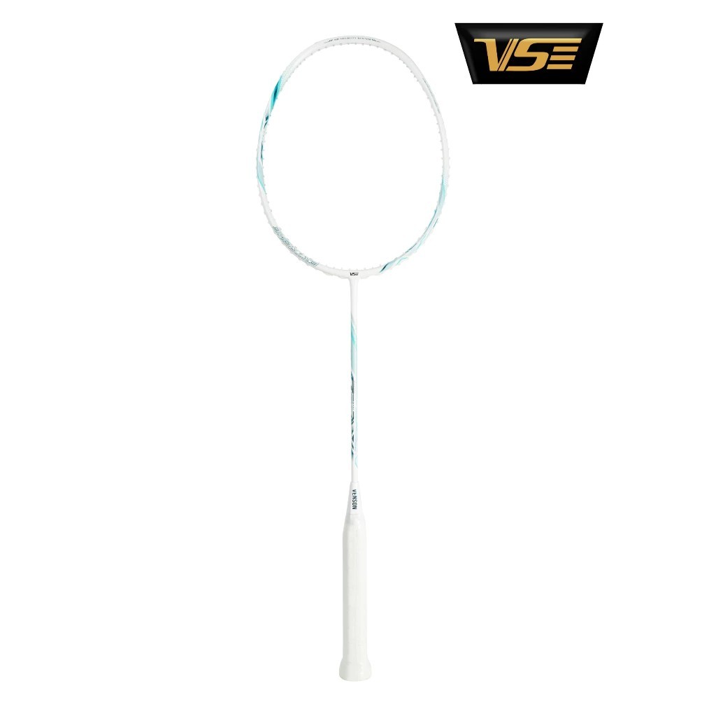 ไม้แบดมินตัน VS J SPEED 700 B (WHITE/LIGHT BLUE) 4U แถมเอ็น(V5) พันด้าม ซอง **โปรดอ่านรายละเอียดก่อน