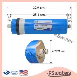 Treatton / Unipure ไส้กรองน้ำ อาร์โอ เมมเบรน 300 แกลลอนต่อวัน ขนาด 3012 RO Membrane 300 GPD