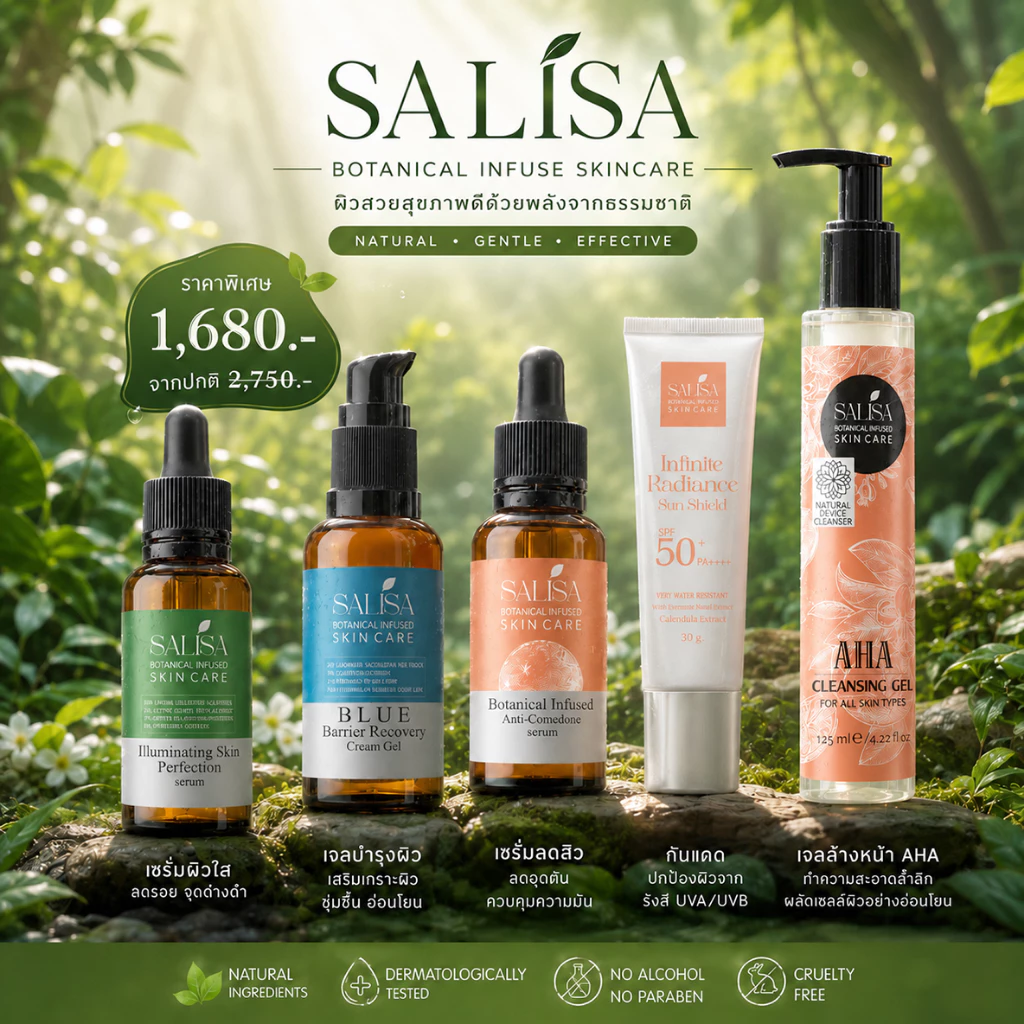 SALISA 5-Step Skin Transformation Set
