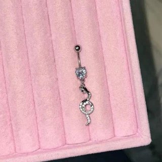 จิวสะดือสแตนเลสแท้ รวมรุ่นงู พร้อมส่ง💗เปลี่ยนความยาวก้านได้ แจ้งในหมายเหตุ อ่านรายละเอียดก่อนสั่งน้า ถ่ายจากสินค้าจริง💘