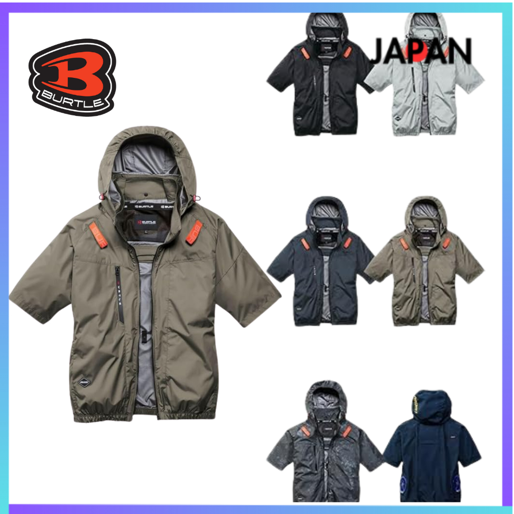 เสื้อพัดลม BURTLE AIRCRAFT AC2096 Side Fan ไม่มีพัดลม | Ships from Japan