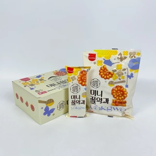 ยักกวา 140g 20 ชิ้น ขนมดอกไม้ ขนมเกาหลีน้ำผึ้ง 약과 ขนมเกาหลีสุดฮิต YAKWA