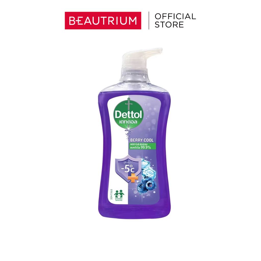 DETTOL Shower Gel Berry Cool เจลอาบน้ำ 480g