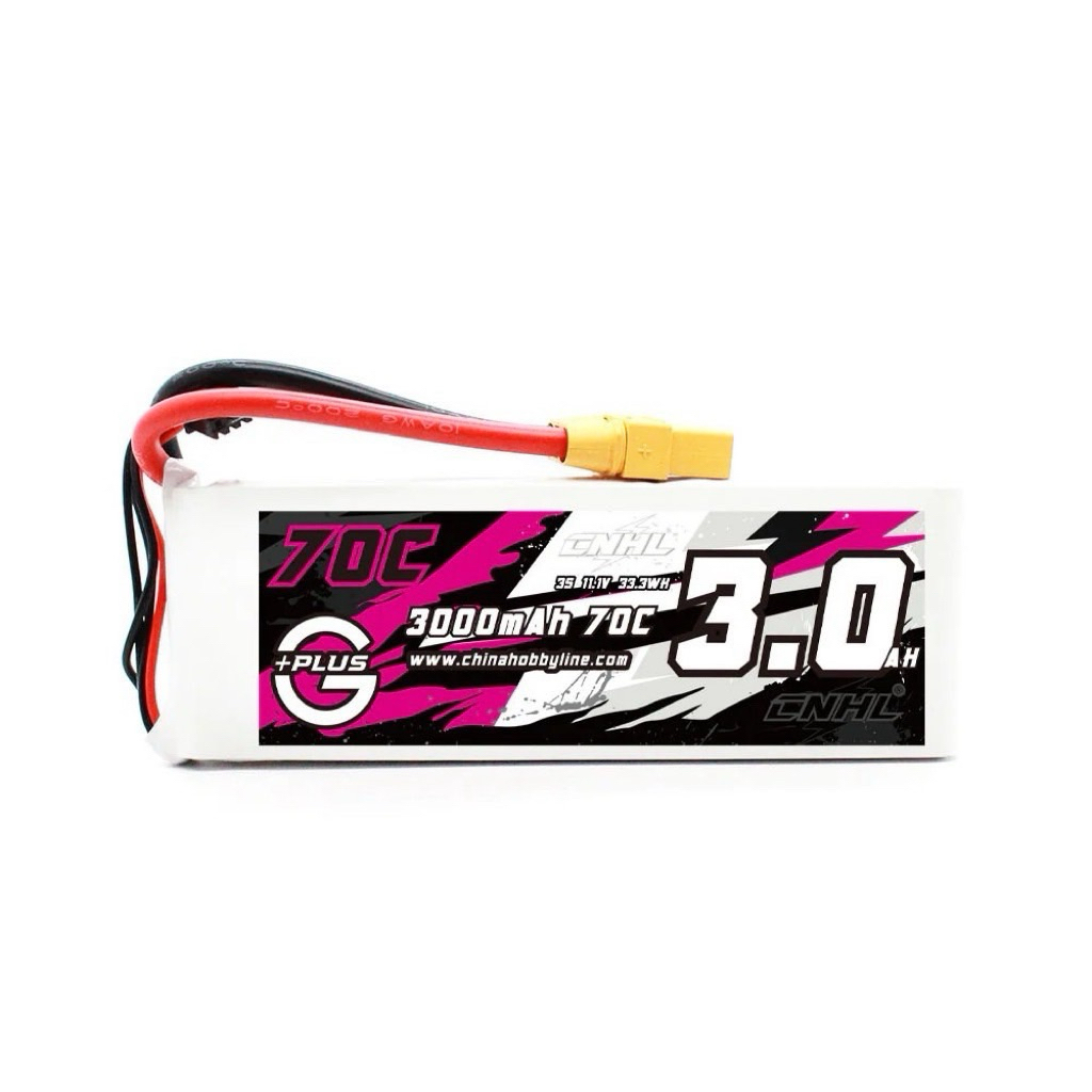CNHL 3S 11.1V 3000mAh 70C /140C V2 (ปลั๊ก XT90)
