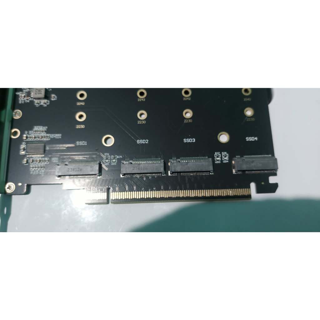 การ์ดเพิ่มจำนวน SSD NVME มือสองใช้งานได้ปกติ