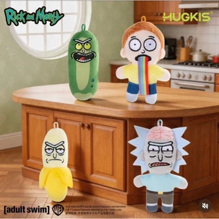 🔥1 กล่องเล็ก (ได้ 2 ตัว)🌈 Rick and Morty magnet พวงกุญเเจพร้อมส่งในไทย🔥 ของแท้ มีหน้าร้าน💛