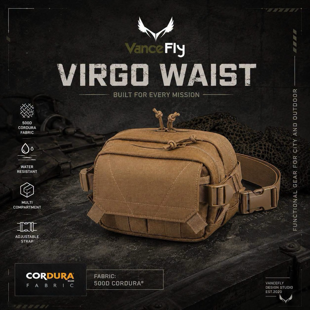 กระเป๋าคาดเอว Vancefly Virgo waist