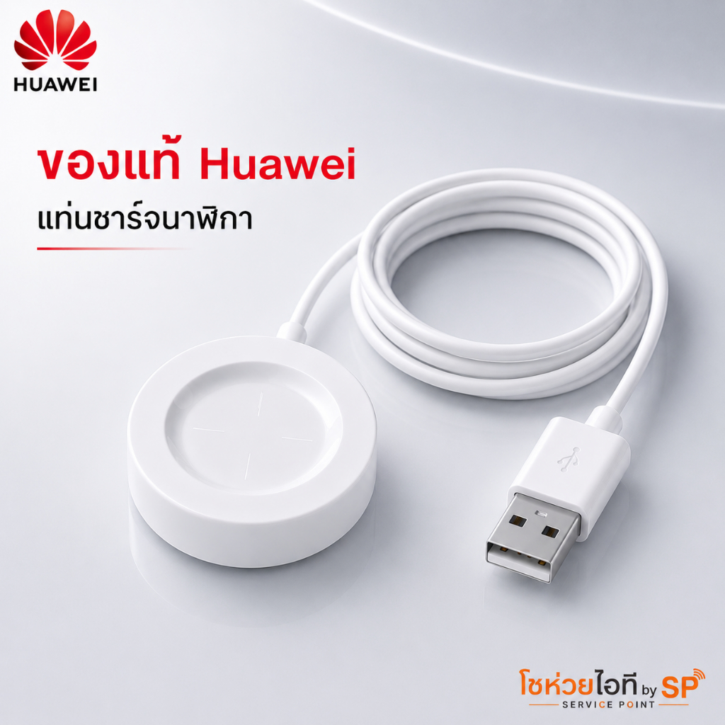 (ของแท้) แท่นชาร์จนาฬิกาไร้สาย Huawei Magnetic Charging
