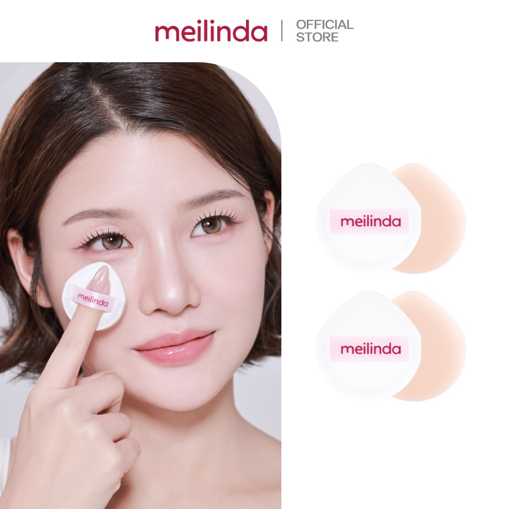 MEILINDA Kind skin mini marshmallow puff (2pcs.)(MC5113)