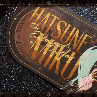M&G LIFE x BiliBili Hatsune Miku Destiny's Embrace Series Photo Card Holographic Tickets and Record-shaped Keychain