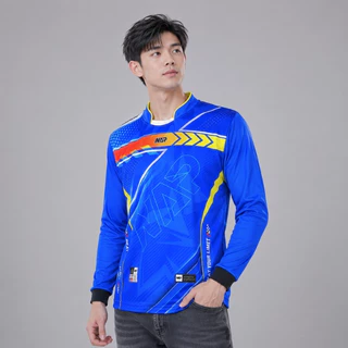 NAP21 เสื้อกีฬาแขนยาว ผ้าไมโคร ไซส์ S-7XL