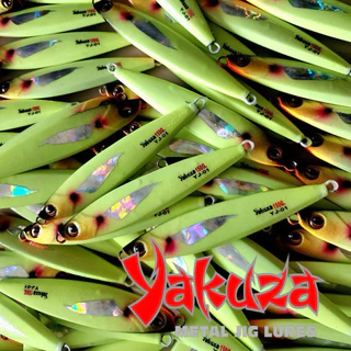 เหยื่อจิ๊ก Yakuza YJ-01 Metal Jig Lure 15g-80g เหยื่อปลอมตกปลาทะเล Shore/Light Jigging ครบทุกสี
