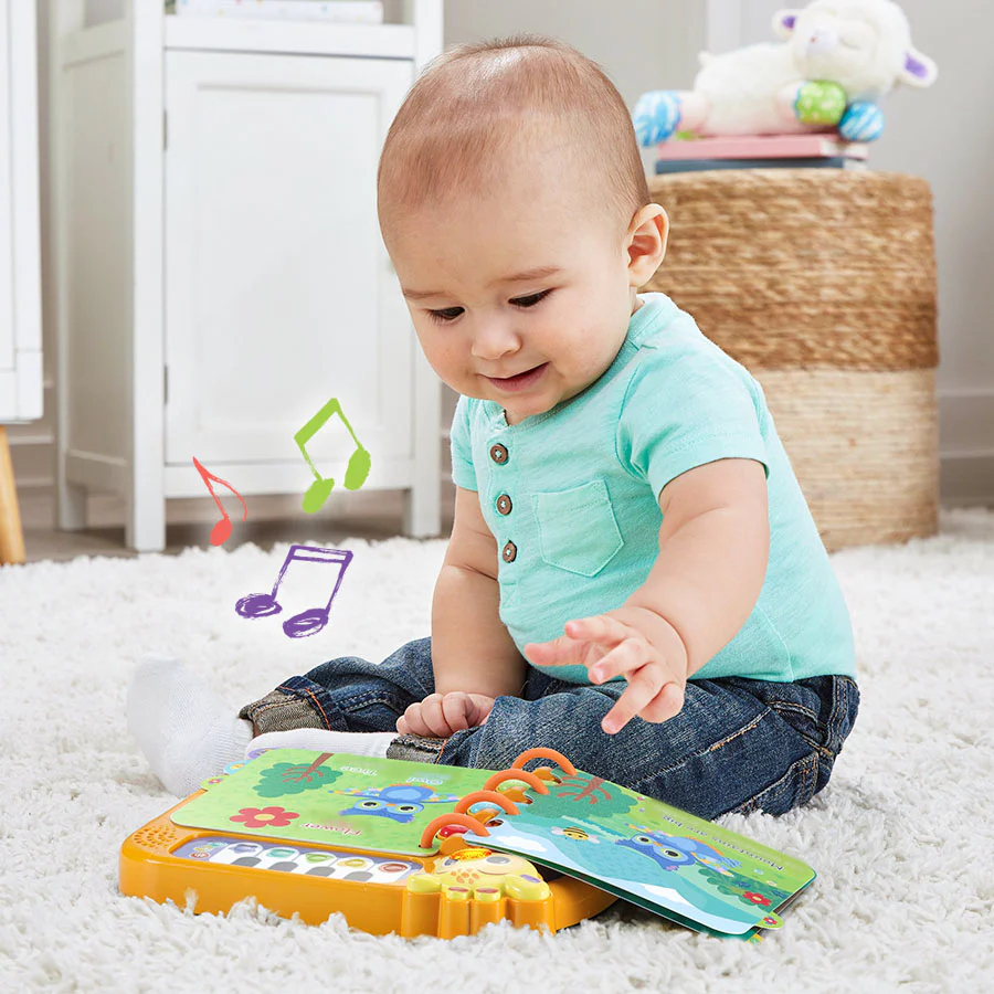 VTech كتاب الزرافة التعليمي الموسيقي — صورة 2