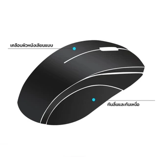 Rapoo N200 เมาส์มีสาย USB 1000 DPI Plug & Play ดีไซน์สมมาตร ใช้ได้ทั้งมือซ้ายและขวา สำหรับ PC Laptop สำนักงาน