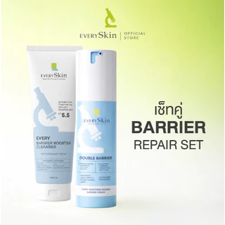 EverySkin [เช็ท Barrier Repair Set] Every Barrier Booster Cleanser + Every Soothing Double Barrier Cream
