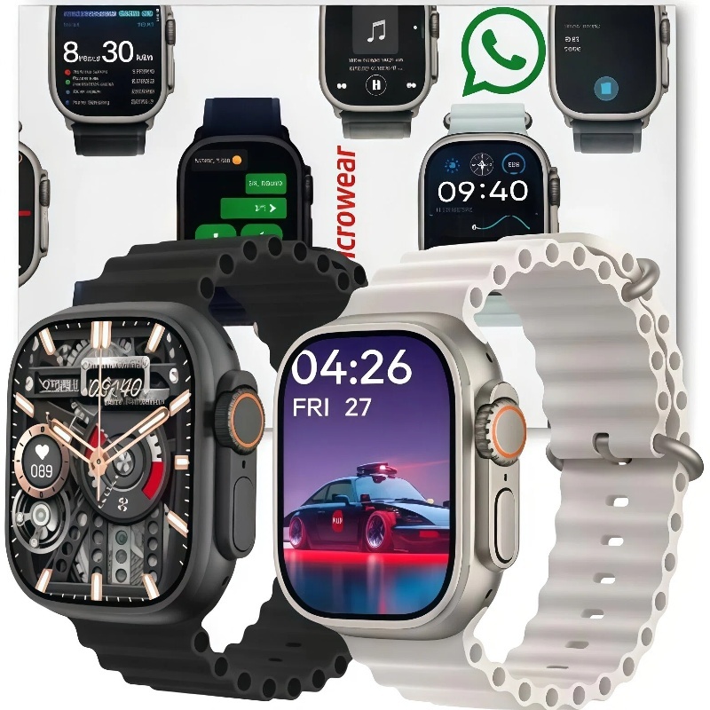 【NEW】Smartwatch S11 ultra Samsung จอแสดงผล AMOLED HD ขนาด 2.01 นิ้ว GPS NFC กันน้ำ บลูทูธ โทรออกได้