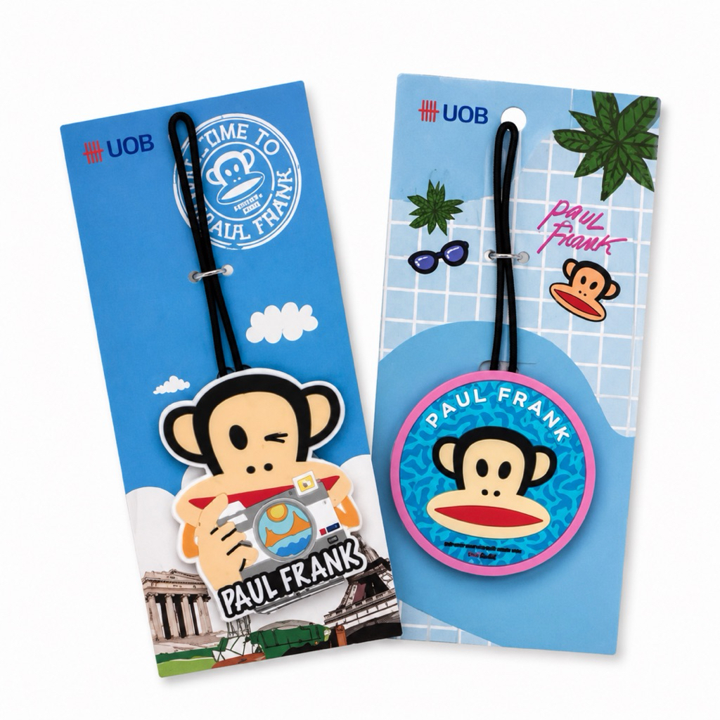Paul Frank Luggage Tag (ป้ายติดกระเป๋าเดินทาง Paul Frank)