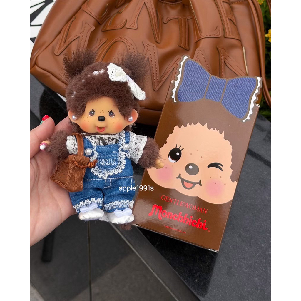พร้อมส่ง - พวงกุญแจ MONCHHICHI X GENTLEWOMAN (2026) แท้ 100%