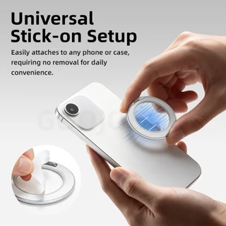 GOOJODOQ ที่วางโทรศัพท์ Phone holder โลหะ 360° Phone Grips โลหะ 360° บางเฉียบและพกพาสะดวก