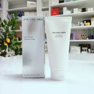 โฟมล้างหน้าผู้ชาย Shiseido Men Cleansing Foam 125ml ของแท้ เคาน์เตอร์แบรนด์ ฉลากไทย 2in1 ล้างหน้า-โกนหนวด ขจัดสิ่งสกปรก