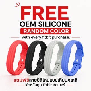 มีของเลย - Google Fitbit Air - ของใหม่จาก USA - แถมสายซิลิโคนแบบเทียบคละสี