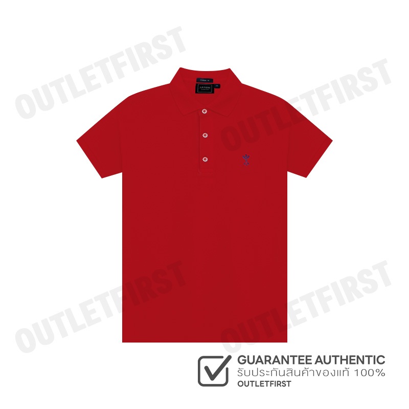 ARROW รุ่น POLO NEW YORK SMART FIT CODE: MPCM801S3CRRE เสื้อโปโล เสื้อแขนสั้น เสื้อผู้ชาย